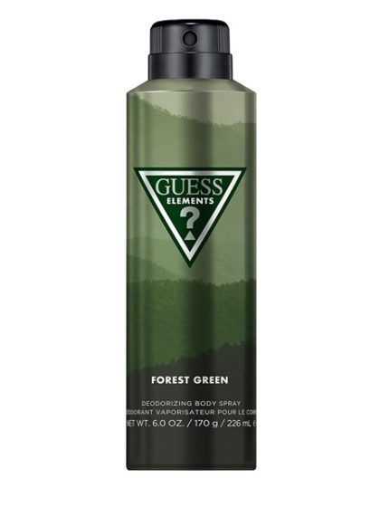 Guess -Elements Forest Green Deodorizing Body Spray