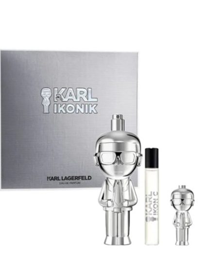 Karl Lagerfeld – Karl Ikonik Pour Homme EDP 100ml & 7,5ml & 4,4ml – Set