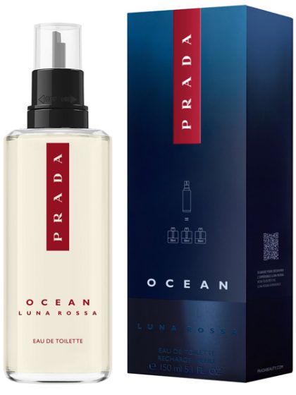 Luna Rossa Ocean Eau De Toilette - Refill 150ml