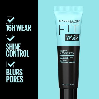 Maybelline – Fit Me Matte & Poreless Mattifying Primer