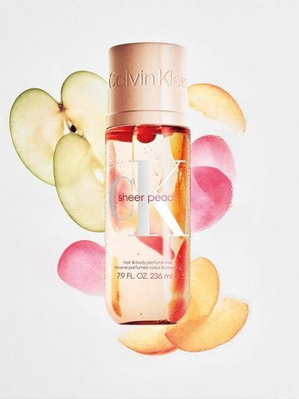 Calvin Klein – Sheer Peach Unisex Hair & Body Perfume Mist